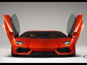 Lamborghini Aventador LP 700-4 Red top 2012